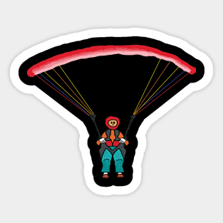 Paragliding Sticker